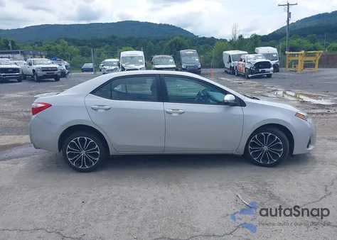 2014 Toyota Corolla S Plus из США, поврежденный, VIN 2T1BURHE4EC044565